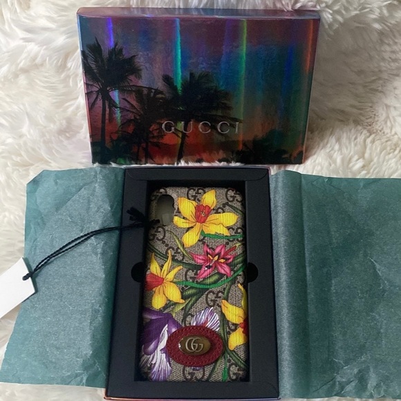 🌼 Gucci Flora Phone case iPhone X (10) - Picture 1 of 10